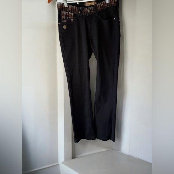 Luxirie Denim - Vintage Luxirie Labor Of Love Jeans Denim Womens Size 26 Embroidered Pockets
